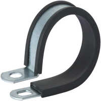 Metal P Clamps - Color: Silver And Black