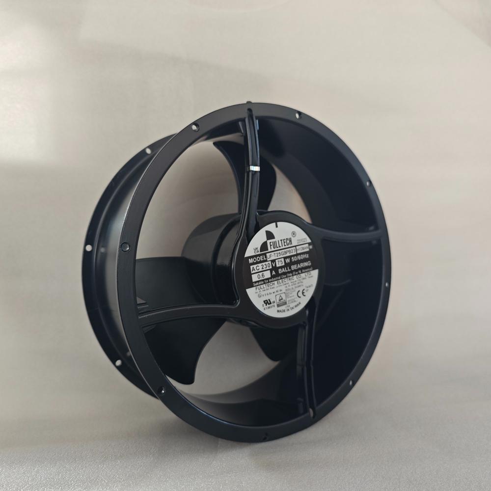 FULLTECH UFT25GBPB23H1D8A N 254*89mm 230V 75W 1750RPM 812CFM 0.6A Ball Bearing Cabinet Axial Cooling Fan