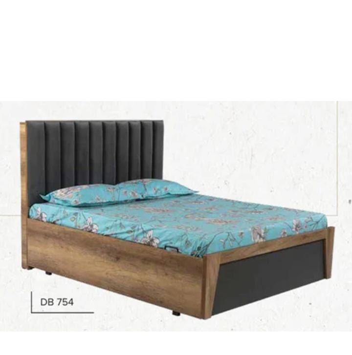 OM WOODS DB 754 6*5 WOODEN BED 