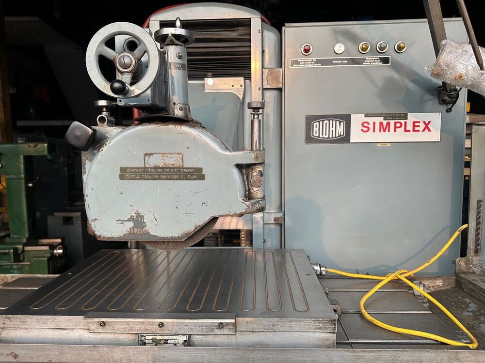 Blohm Simplex Surface Grinder Machine - Feature: Eco Friendly
