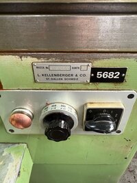 Kellenberger Hydraulic Cylindrical Grinder Machine