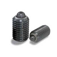 Threaded Spring Plunger - Color: Black