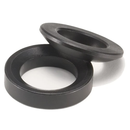 Spherical Washers Conical Seats - Color: Black