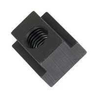 Carbon Steel T-nut - Color: Black