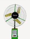 24 Inch Wall Fan - Blade Material: Almunium