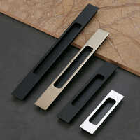 Wardrobe Sliding Door Concealed Handle - Color: As Per Availability