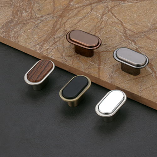 Zinc Gold And Rosegold Drawer Cabinet Knob - Color: As Per Availability