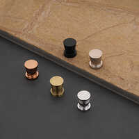 Aluminium Round Door Knob - Color: As Per Availability