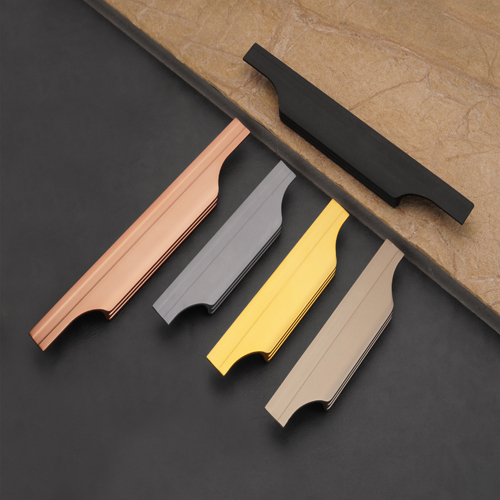 Rose Gold Kitchen Aluminium Profile Handle - Application: Doors / Cabinets / Windows