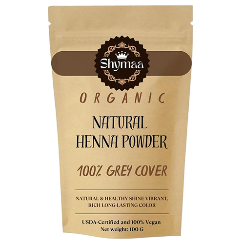 100% Organic Orange Henna Hair Color
