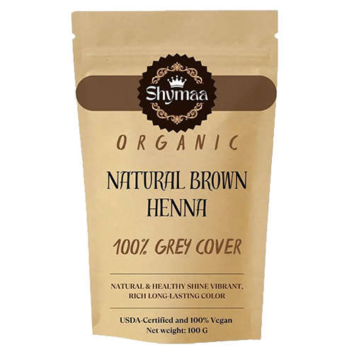 100% Organic Natural Brown Henna Powder Hair Colors