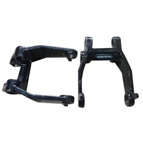 Hand Trolley Wheel Fork - Color: Black