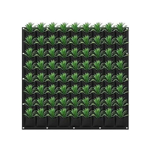 Vertical Hanging Garden With 72 Felt Pockets - Color: Any Color