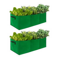Non Woven Raised Garden Bag - Color: Green