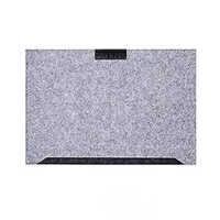 Felt Desk Pad For Desktop - Color: Grey & Black