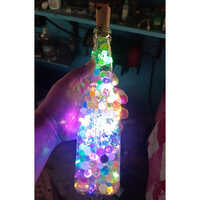 Decorative Glass Bottle Light