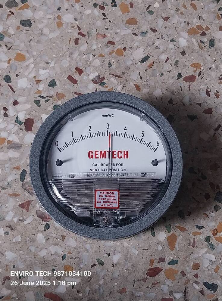 GEMTECH OMEGA DIFFERENTIAL PRESSURE GAUGE IN Khurda Industrial Estate Odisha