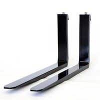 Black Forklift Forks