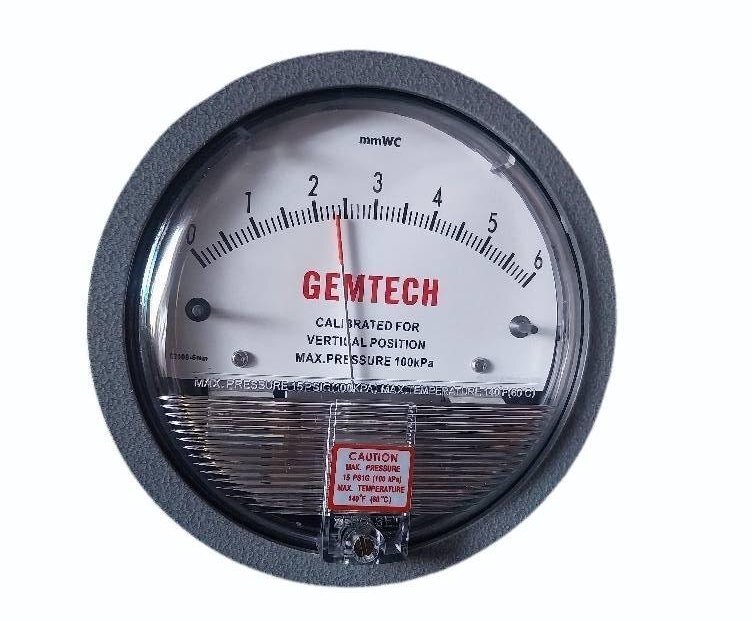 GEMTECH Differential Pressure Gauge Supplier From Manjery Kerala