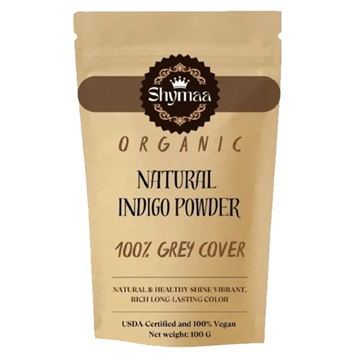 100% Organic Indigo Powder for Hair Coloring Henna Powder in 100gms Packing