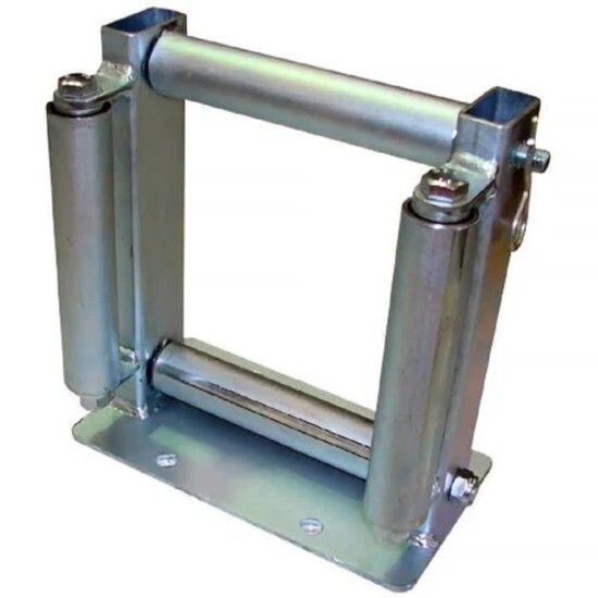 Cable Tray Bow Roller - Color: Silver