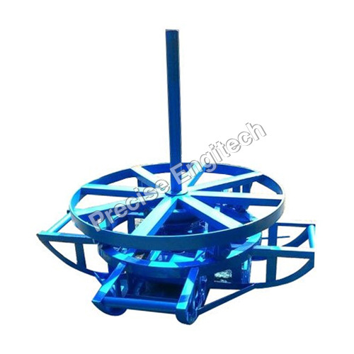 Overhead Transmission Line Turn Table - Color: Blue