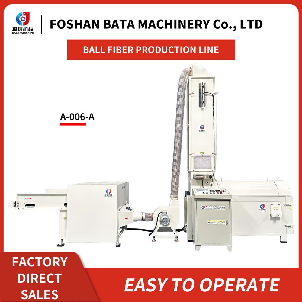 High-Efficiency Ball Fiber Production Machine