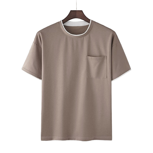 Pc Round Neck - Color: Brown