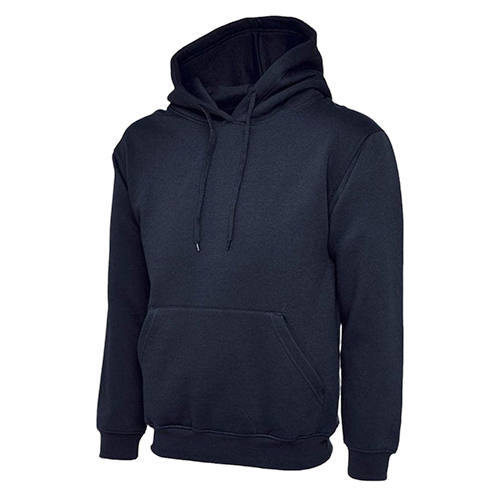Cotton Hoodie - Color: Blue
