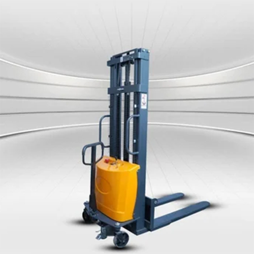 3 Mtr 2 Ton Semi Electric Stacker - Attributes: Strong