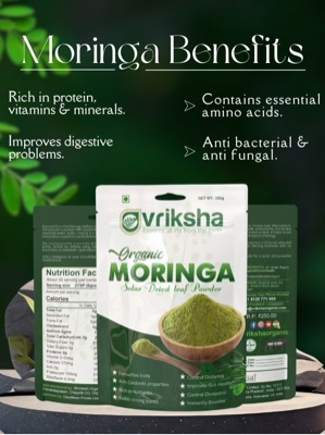 Organic Moringa Powder
