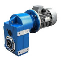 Worm Gear Reducer - Color: Blue