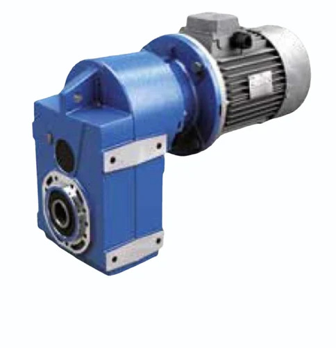 Worm Gear Reducer - Color: Blue