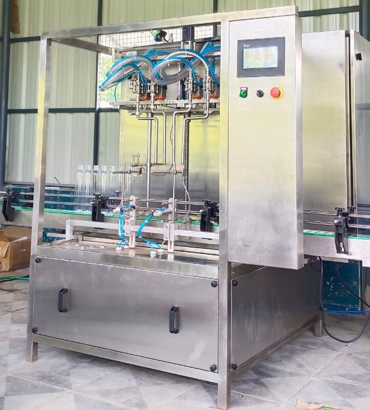 Automatic Oil Tin Filling Machine