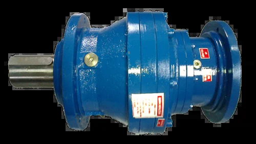 Flange Mounted Planetary Gearbox - Mild Steel, Blue | Input Speed 1400 Rpm, Rated Power 0.17 Kw To 75 Kw, 220 Volt Usage Industrial