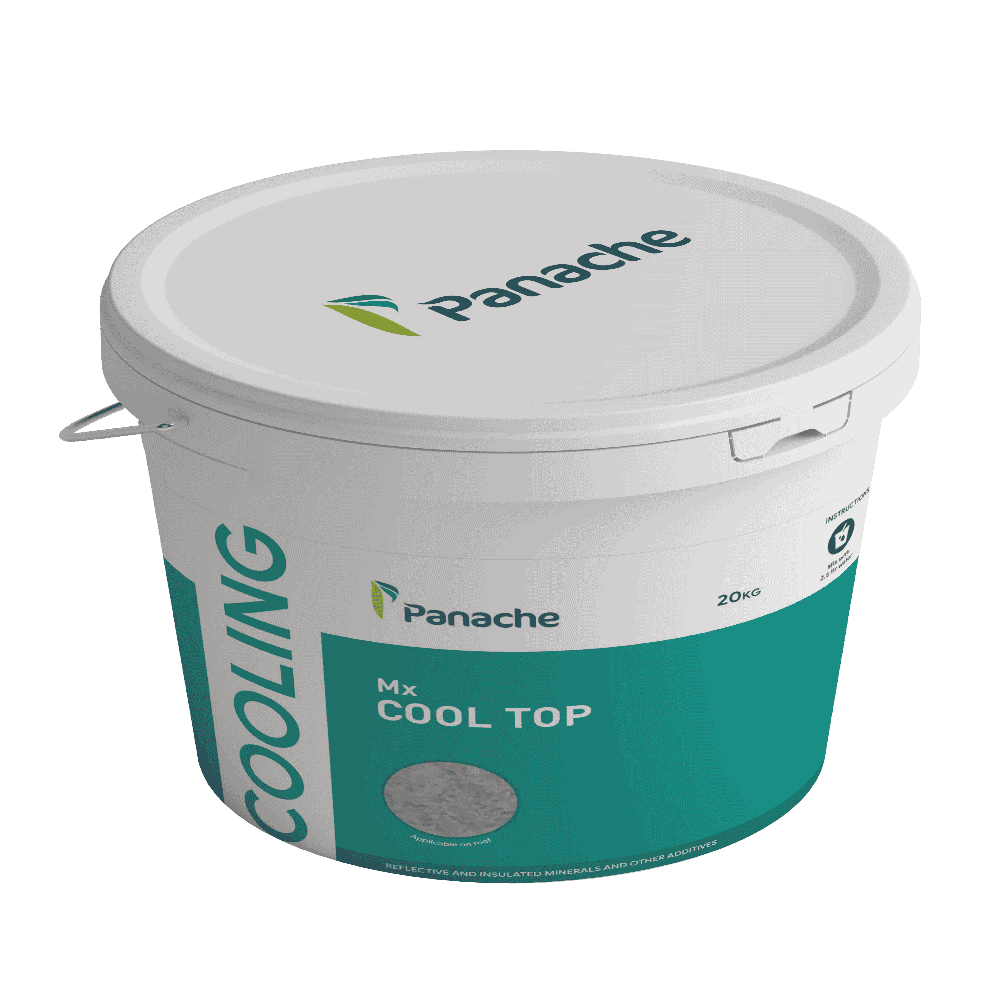 Premium Cool Roof System- High-performance Cooling For Long Life Roof Protection - Color: White