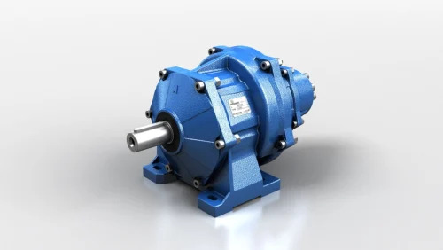 Motovario Helical Gear Box - Color: Blue