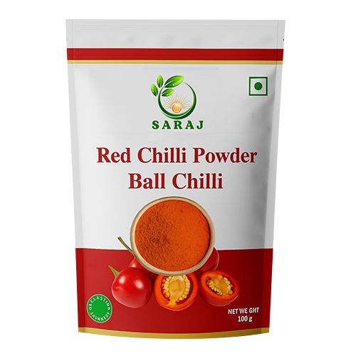 100G Ball Chilli Red Chilli Powder - Grade: Food Grade