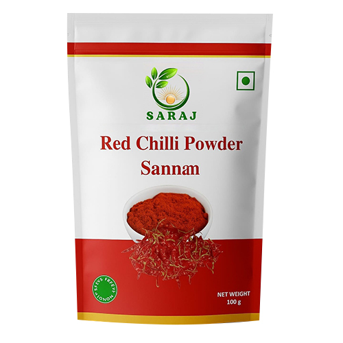 100G Sannam Red Chilli Powder - Grade: Food Grade