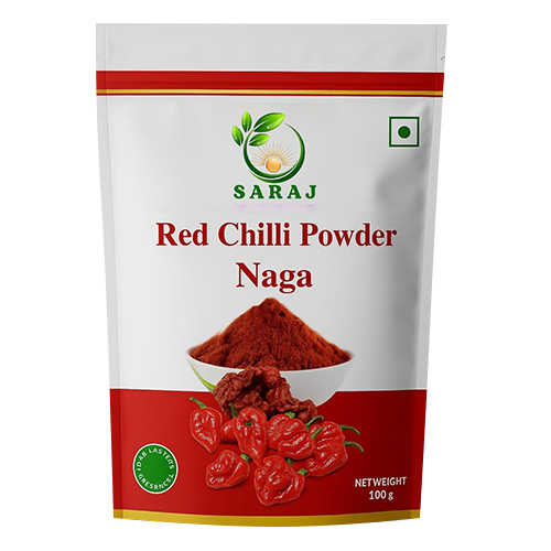 100G Naga Red Chilli Powder - Grade: Food Grade
