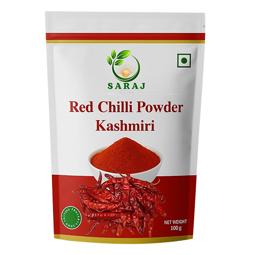100G Kashmiri Red Chilli Powder - Grade: Food Grade