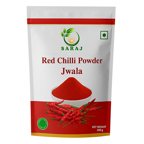 100G Jwala Red Chilli Powder - Grade: Food Grade