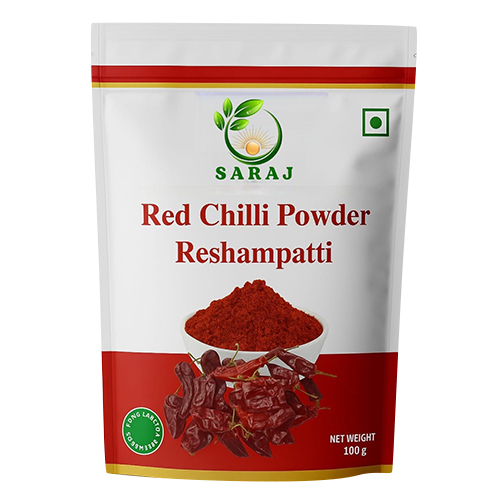 100G Reshampatti Red Chilli Powder - Grade: Food Grade