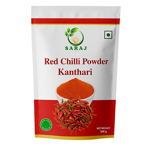 100G Kanthari Red Chilli Powder - Grade: Food Grade