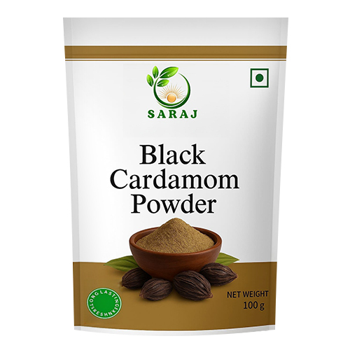 100G Black Cardamom Powder - Grade: Food Grade