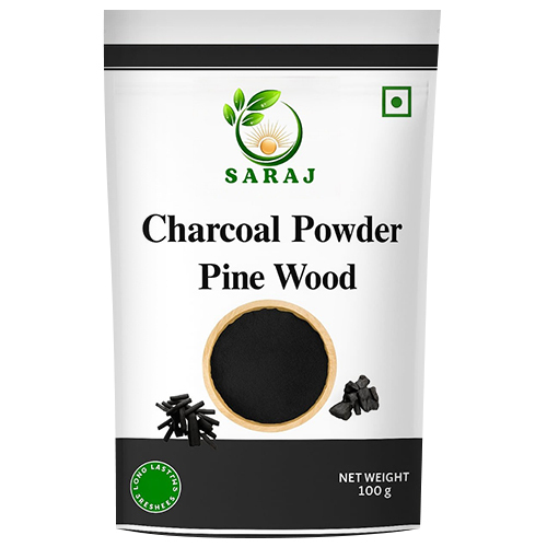 100G Pinewood Charcoal Powder - Grade: Food Grade