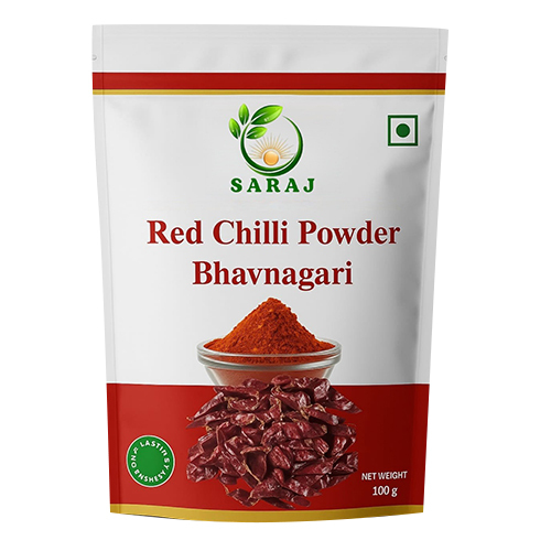 100G Bhavnagari Red Chilli Powder - Grade: Food Grade