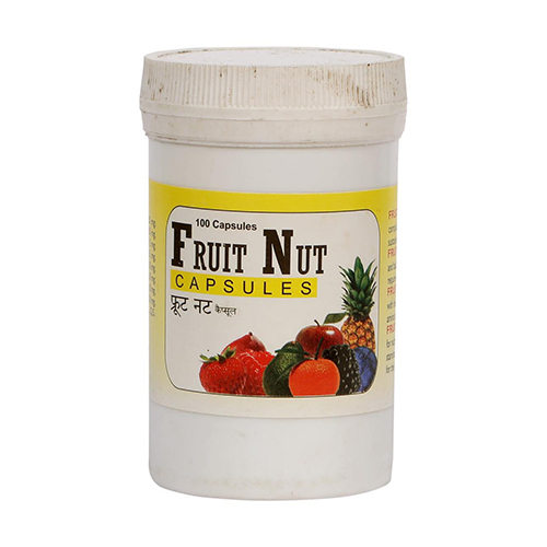 Fruit Nut Capsules - Age Group: For Adults