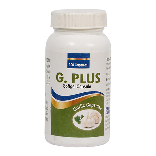 G Plus Softgel Capsules - Age Group: For Adults