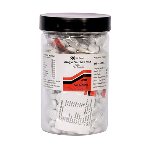 Arogya Vardhini Number 1 Film Coated Tablets - Age Group: For Adults
